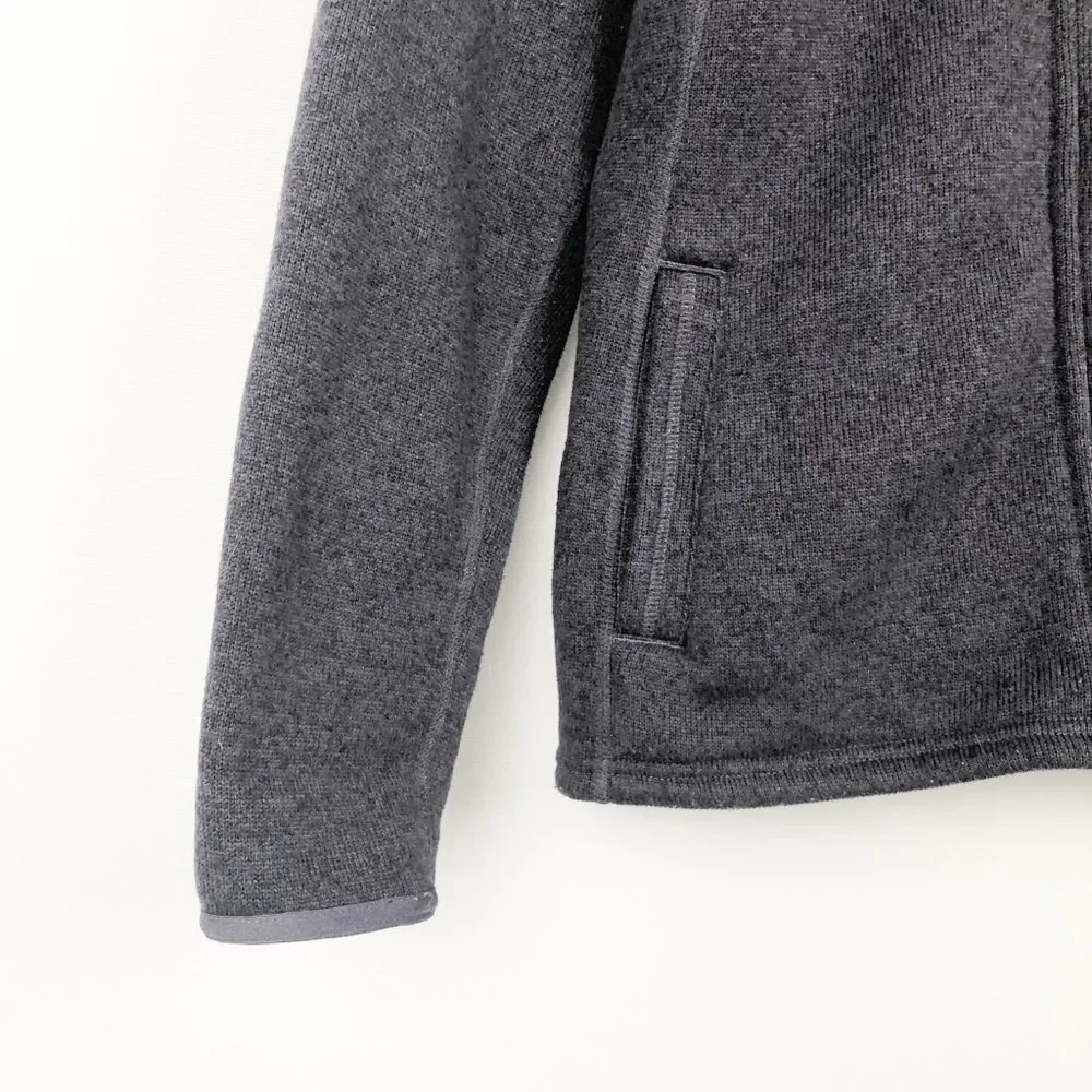 The North Face 'Crescent' Full Zip Up Fleece Jacket Sweatshirt Coat Purple - XL - Picture 5 of 12